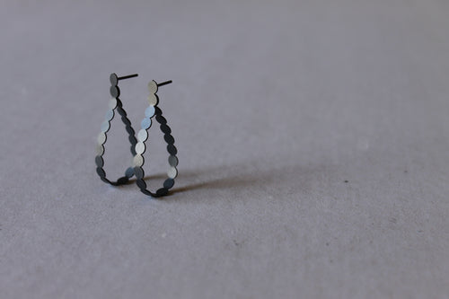 Silver earring