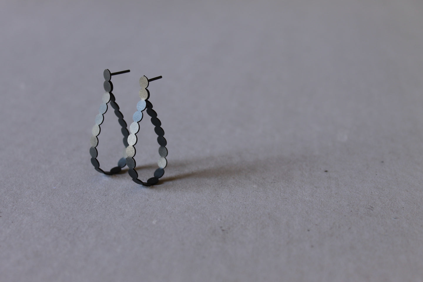 Silver earring