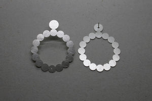 Silver earring