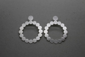 Silver earring