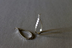 Silver earring