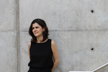 Load image into Gallery viewer, Oxidized silver earring