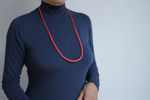 Pearl Necklace Rojo