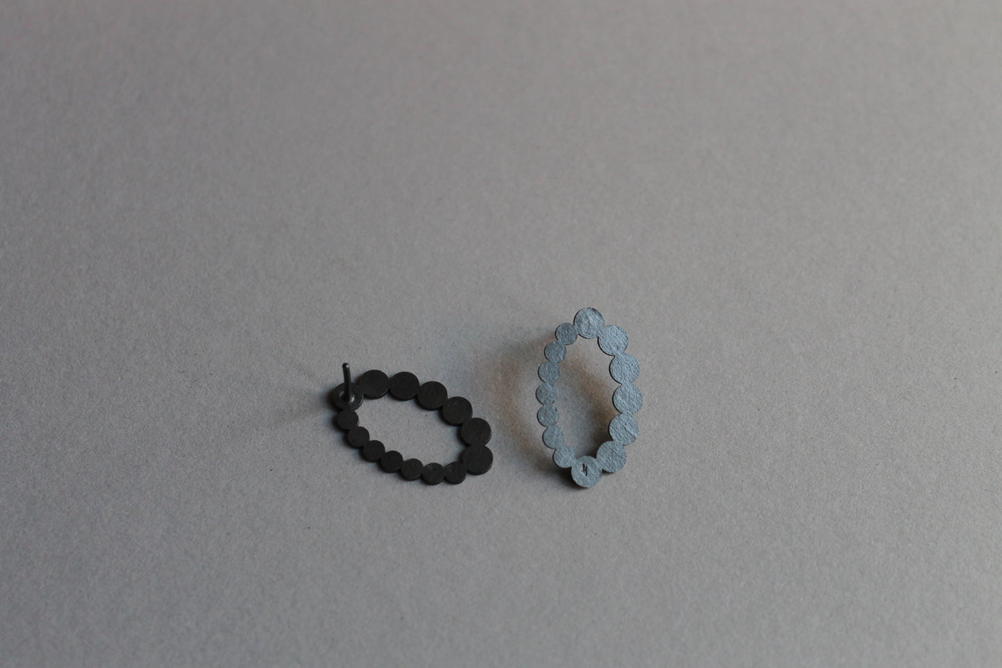Silver earring
